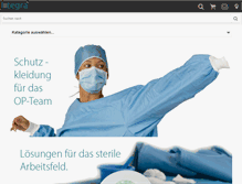 Tablet Screenshot of imtegra.de
